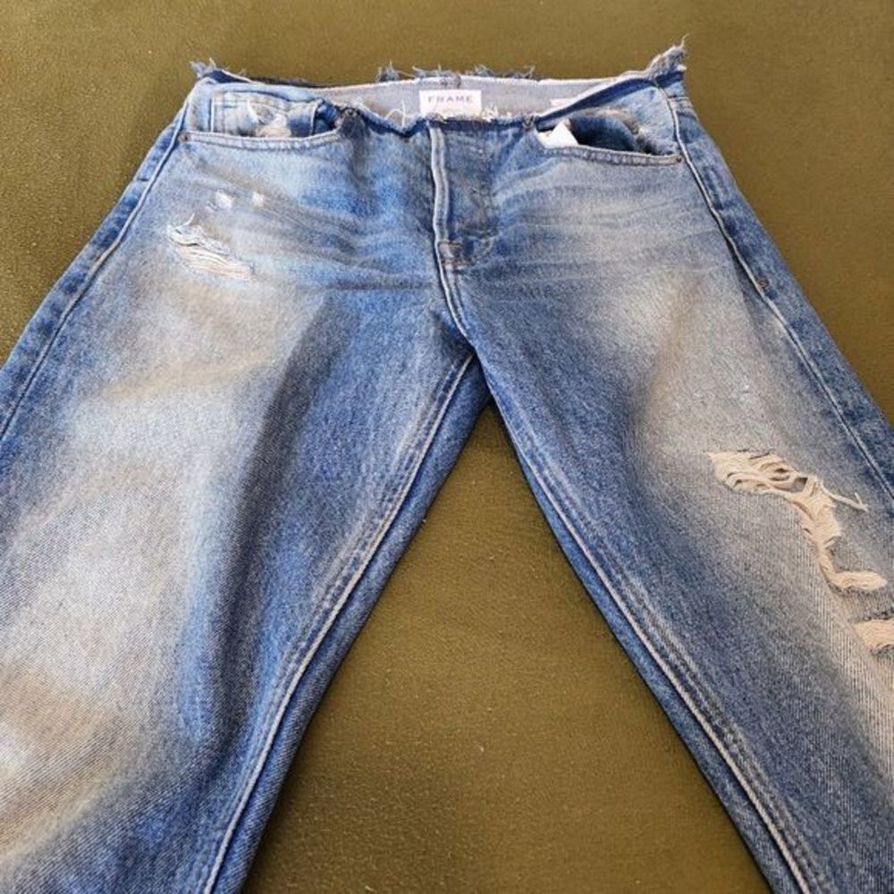 Re-Release Le Original Raw Edge High Waist Jeans - Picture 4 of 15